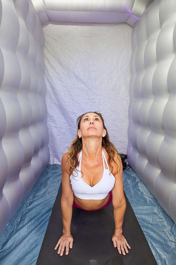 Inflatable Hot Yoga Dome Portable Home Yoga Studio Hot Air Bubble